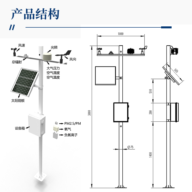 小型光伏檢測氣象站型號廠家報價